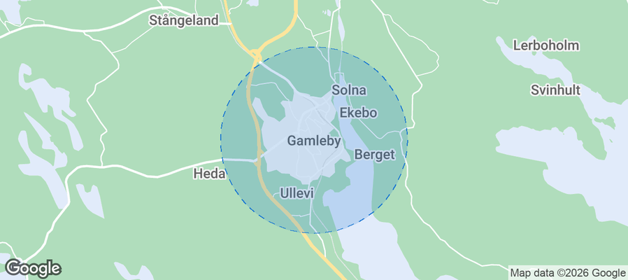 Gamleby Airbnb map